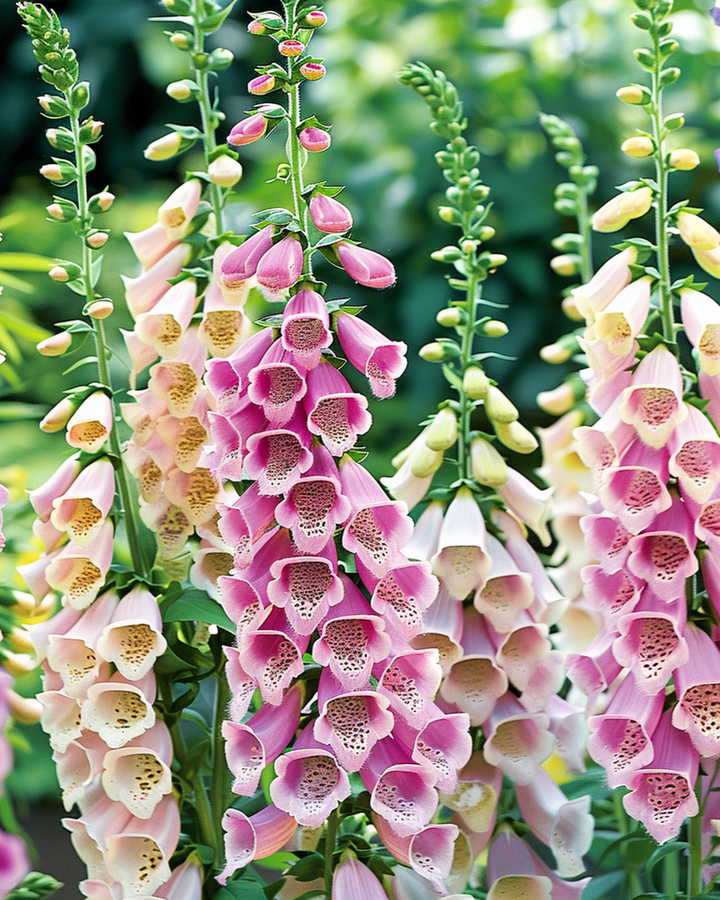 Semi colori misti 140 cm Horti Tops (Digitalis purpurea) – fiore biennale