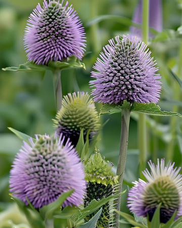 Semi di cardo dei lanaioli (Dipsacus sativus) – fiore biennale