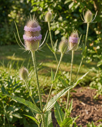 Cardo dei lanaioli (Dipsacus sativus) – semi di fiore biennale da SeedsChoice