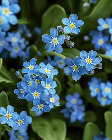 Forget-Me-Not Blue Ball seeds (Myosotis alpestris) – biennial