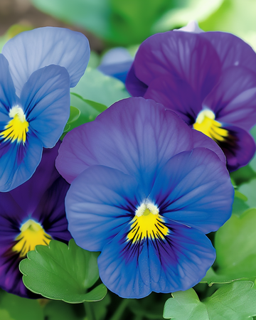 Semi di viola del pensiero Ullswater (Viola wittrockiana) – fiore biennale