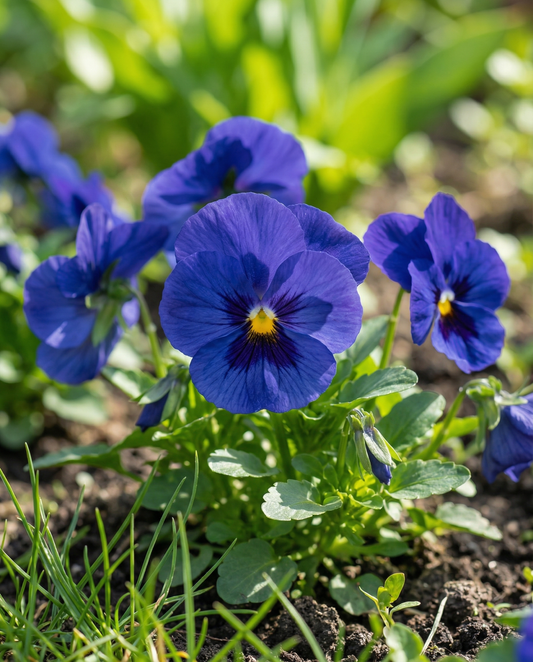 Viola del pensiero Ullswater (Viola wittrockiana) – semi di fiori biennali da SeedsChoice