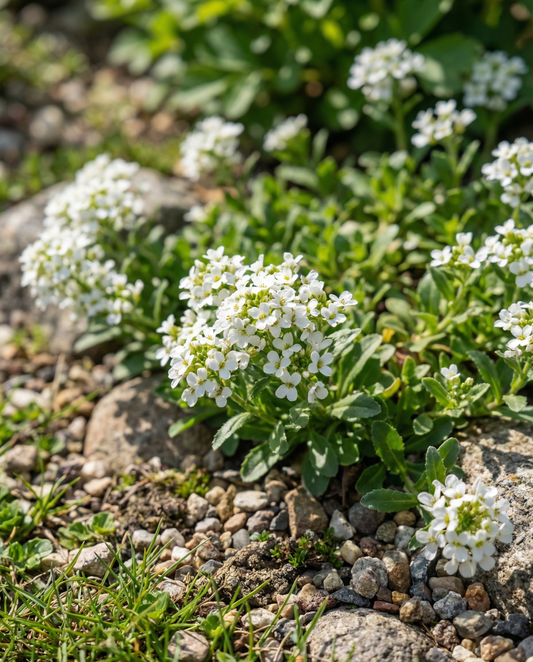 Rock Cress Snowball (Arabis alpina) – semi di piante perenni da SeedsChoice