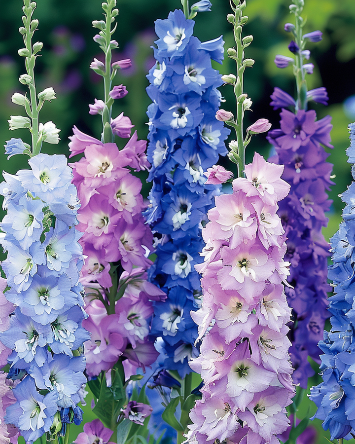 Semi di speronella Giant Pacific (Delphinium cultorum) – miscuglio di perenni