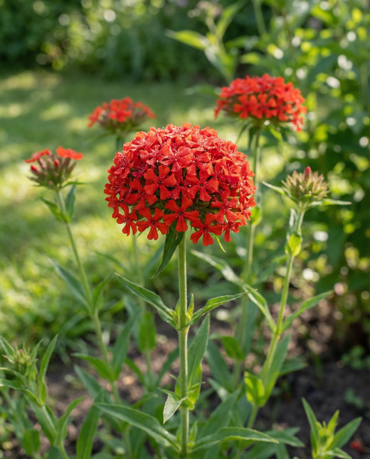 Croce di Gerusalemme (Lychnis chalcedonica) – semi di fiori perenni da SeedsChoice