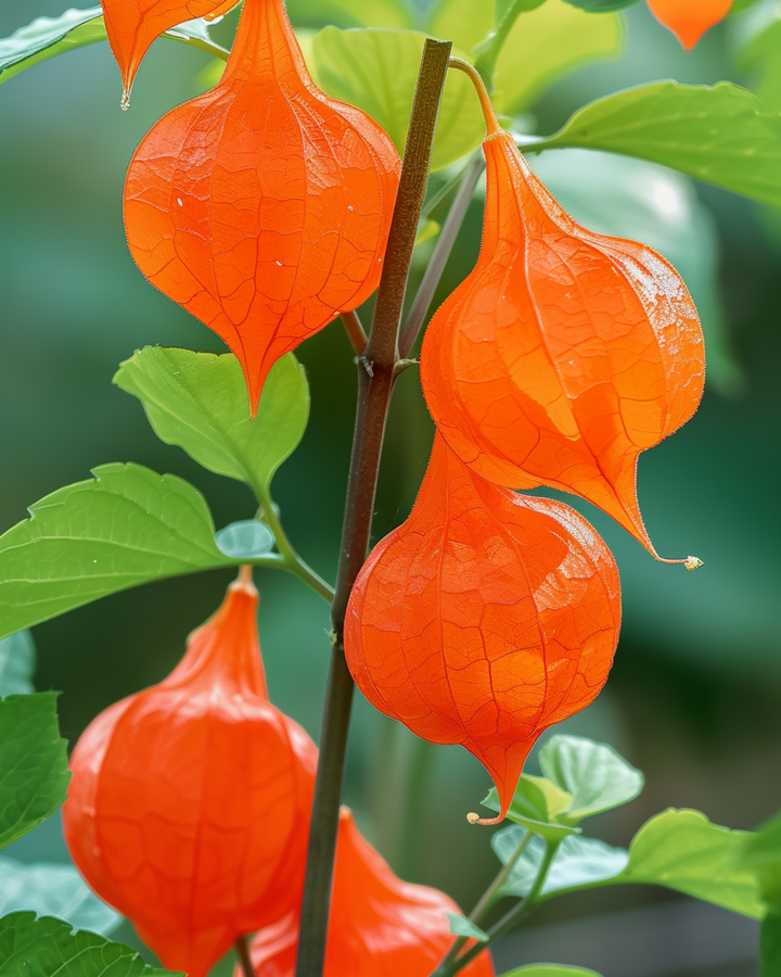 Chinese Lantern seeds (Physalis alkekengi) – perennial flower