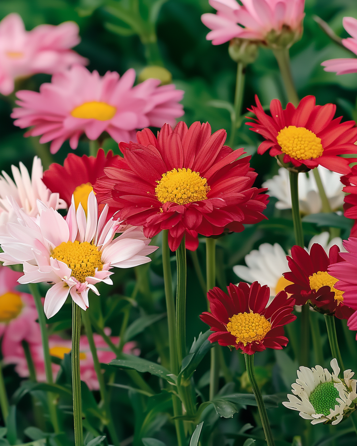 Semi di piretro Robinsons Giants (Tanacetum coccineum) – miscuglio perenne