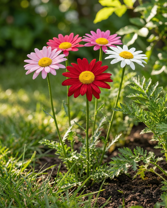 Piretro Robinsons Giants (Tanacetum coccineum) – semi di miscuglio perenne da SeedsChoice