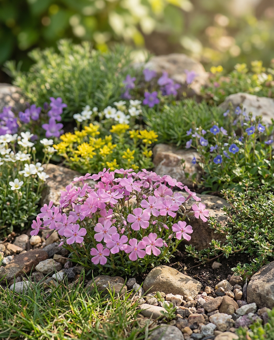 Rockgarden Mix Low Growing Varieties – semi di fiori perenni di SeedsChoice