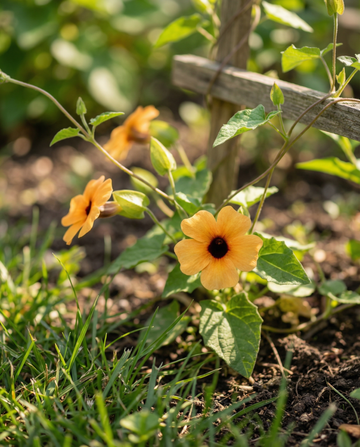 Black Eyed Susan Climber (Thunbergia alata) – semi di rampicante perenne da SeedsChoice