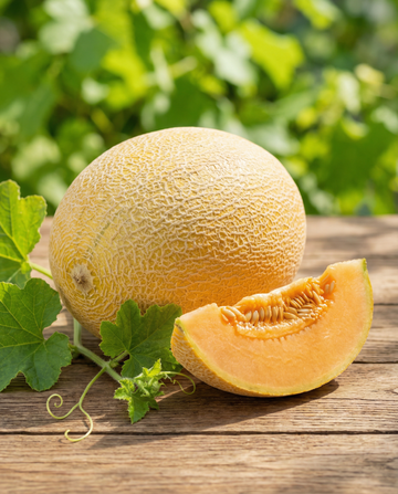 Melone Orange Pineapple (Cucumis melo) – semi di ortaggi annuali da SeedsChoice