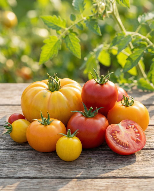 Pomodoro Mixed Colours Mix (Solanum lycopersicum) – semi di verdura annuale da SeedsChoice
