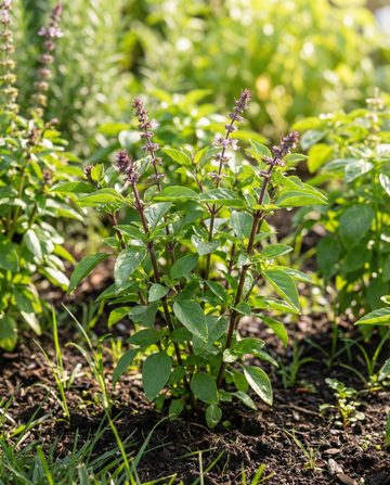 Basilico cannella (Ocimum basilicum) – semi di erba annuale da SeedsChoice