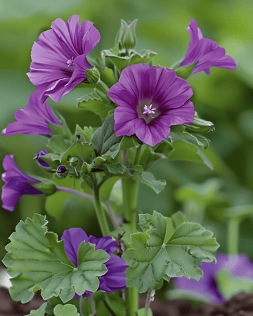 Semi di malva (Malva sylvestris) – erba perenne