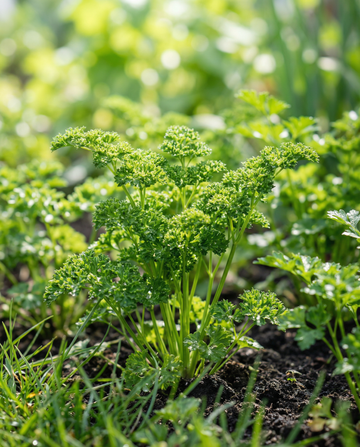 Prezzemolo riccio Bravour (Petroselinum crispum) – semi di erba aromatica annuale da SeedsChoice