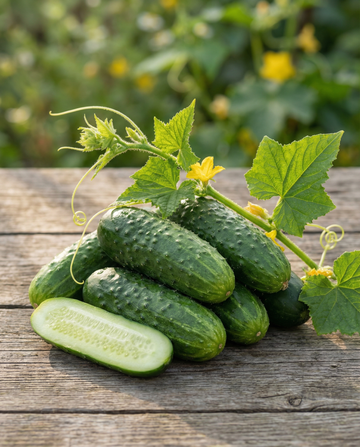 Cetriolino National Parisian Pickling (Cucumis sativus) – semi di ortaggi annuali da SeedsChoice
