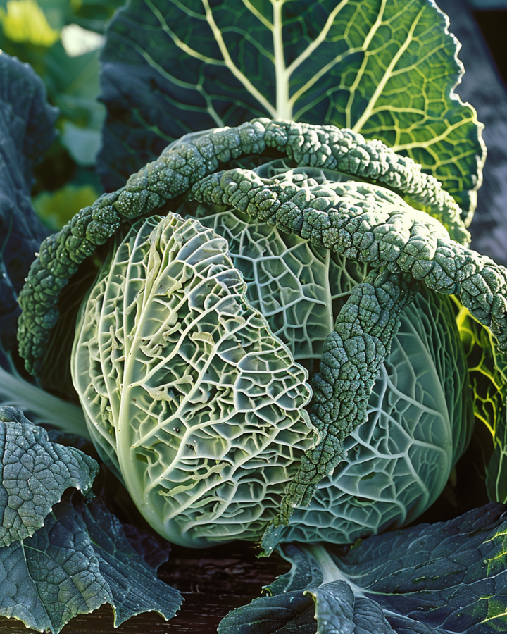 Savoy Cabbage Winterking 2 Winter seeds (Brassica oleracea) – annual vegetable