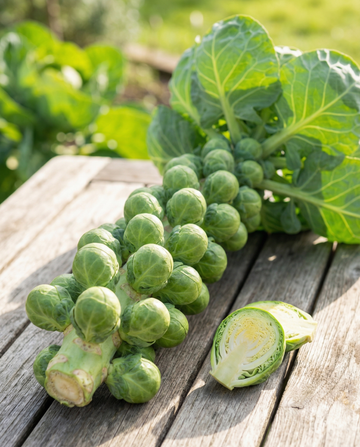 Cavolini di Bruxelles Groninger Winter Harvest (Brassica oleracea) – semi annuali da SeedsChoice