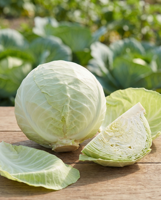 Cavolo cappuccio bianco Roem Van Enkhuizen 2 (Brassica oleracea) – semi di verdura annuale da SeedsChoice