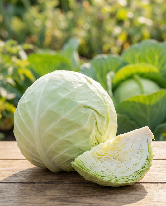 Cavolo cappuccio bianco Langedijker Bewaar (Brassica oleracea) – semi di verdura annuale da SeedsChoice