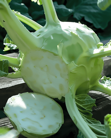 Kohlrabi Superschmelz seeds (Brassica oleracea) – annual vegetable