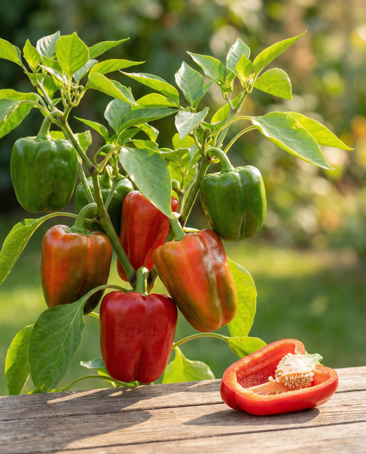 Semi di peperone dolce Reina F1 (Capsicum annuum) – semi di ortaggio annuale di SeedsChoice