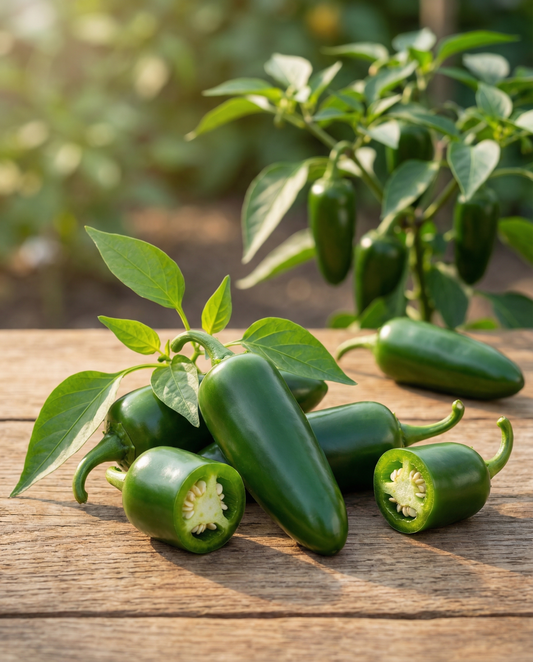 Peperone Jalapeño (Capsicum annuum) – semi di ortaggio annuale da SeedsChoice