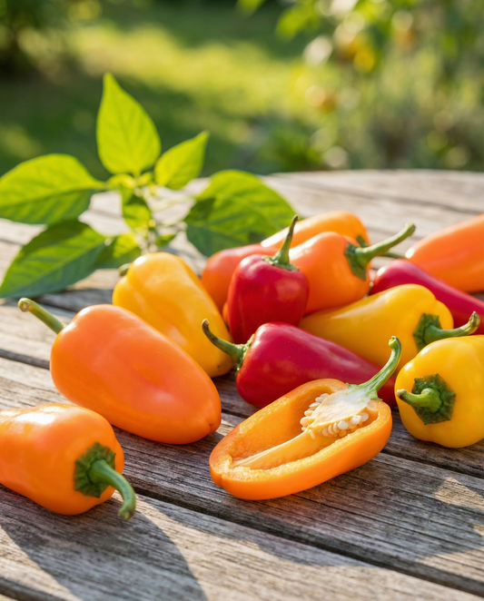 Mix di peperoni snack dolci (Capsicum annuum) – semi di ortaggio annuale da SeedsChoice
