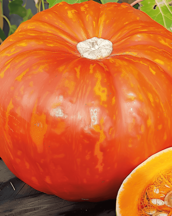Semi di zucca Rouge Vif D'etampes (Cucurbita maxima) – ortaggio annuale