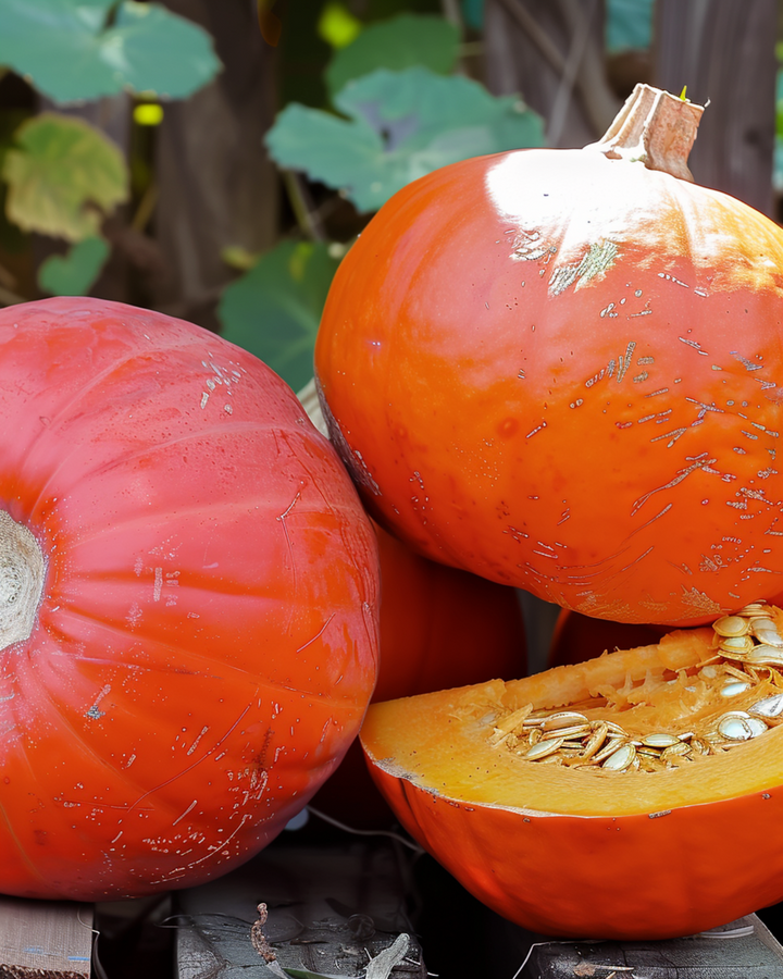 Semi di zucca Uchiki Kuri Red (Cucurbita maxima) – ortaggio annuale