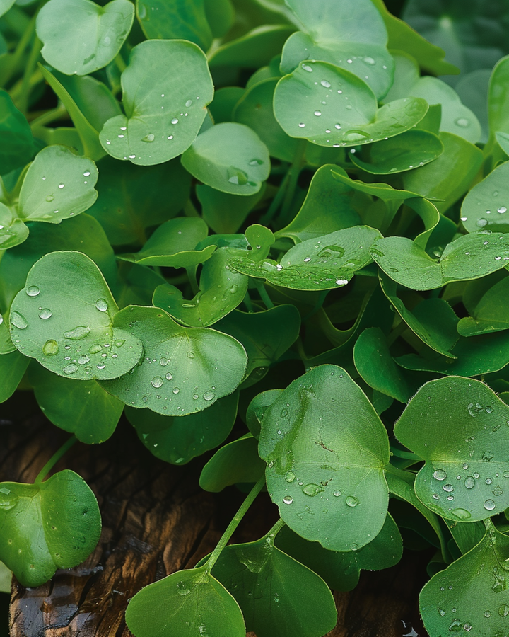Semi di portulaca invernale da foglia (Claytonia perfoliata) – verdura annuale