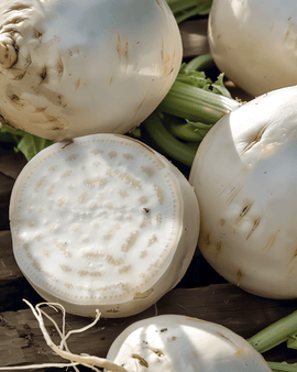 Semi di rapa Brassica rapa varietà annuale Platte Witte Mei