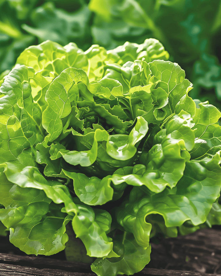 Semi di lattuga Zwart Duits Butterhead (Lactuca sativa) – ortaggio annuale