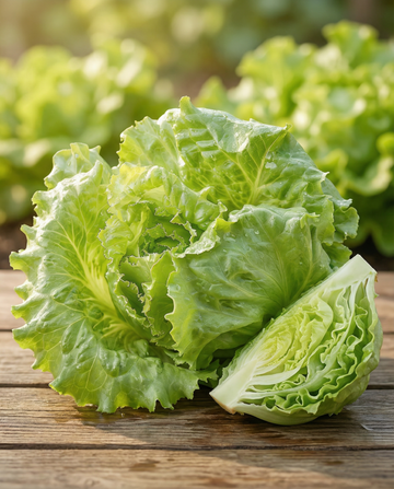 Lattuga Batavia Blonde De Paris (Lactuca sativa) – semi di ortaggi annuali da SeedsChoice