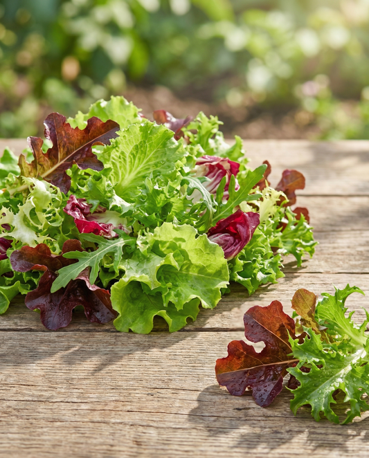 Mixed French Salad (Lactuca sativa) – semi di miscuglio annuale da SeedsChoice