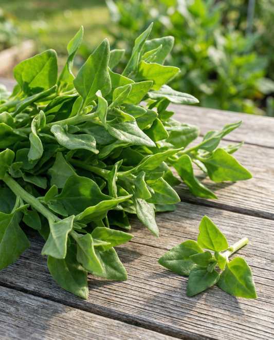 New Zealand Spinach (Tetragonia tetragonoides) – annual vegetable seeds from SeedsChoice