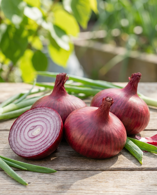 Cipolla Noordhollandse Bloedrode (Allium cepa) – semi di verdura annuali di SeedsChoice
