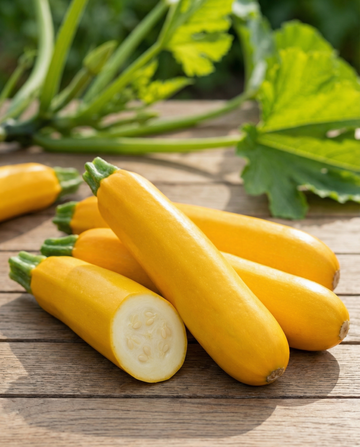 Zucchini Gold Rush F1 (Cucurbita pepo) – annual seeds from SeedsChoice