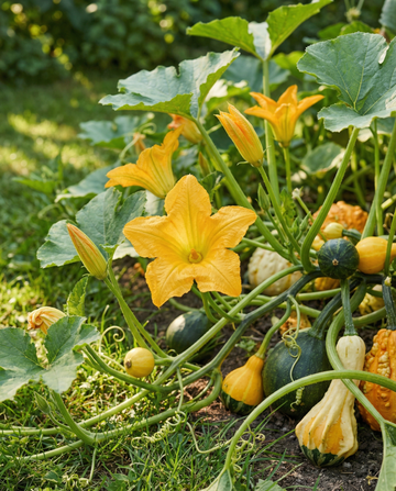 Ornamental Gourd Large Small Fruits (Cucurbita pepo) – annual mix seeds from SeedsChoice