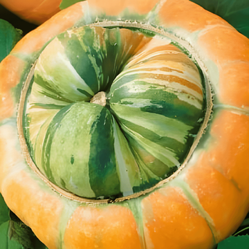 Semi di zucca ornamentale Turkish Turban (Cucurbita maxima) – annuale