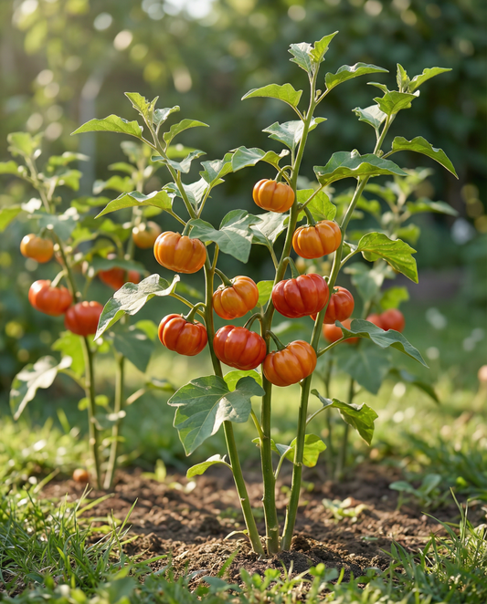 Pumpkin On A Stick (Solanum aethiopicum) – semi di ortaggi annuali da SeedsChoice