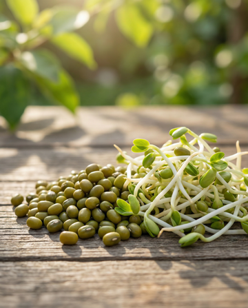 Fagiolo mung da germoglio 250g (Vigna radiata) – semi biologici per germinazione di SeedsChoice