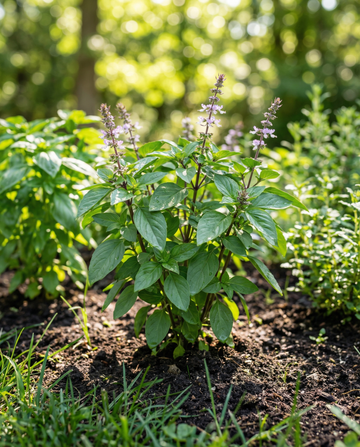 Basilico cannella (Ocimum basilicum) – semi biologici di erba annuale da SeedsChoice