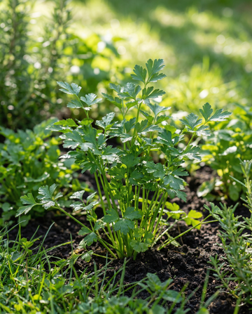 Flat Parsley (Petroselinum crispum) – organic biennial herb seeds from SeedsChoice