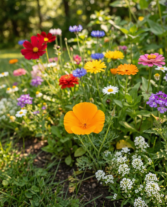 Miscuglio estivo copertura 25m2 20 varietà – semi di fiori annuali da SeedsChoice