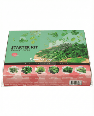 Culinary With 6 Varieties Starter Set – grow kit from SeedsChoice