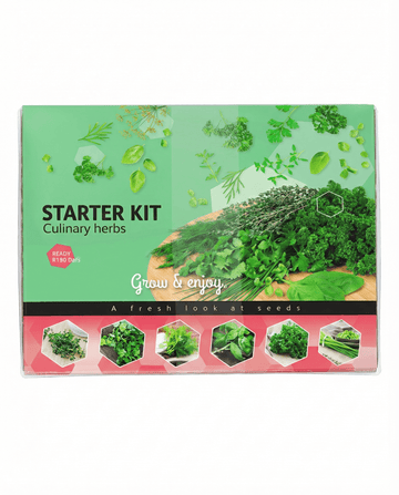 Culinary With 6 Varieties Starter Set seeds – grow kit from SeedsChoice