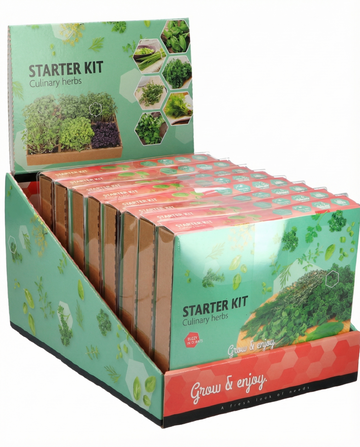 Culinary With 6 Varieties Starter Set – grow kit seeds from SeedsChoice