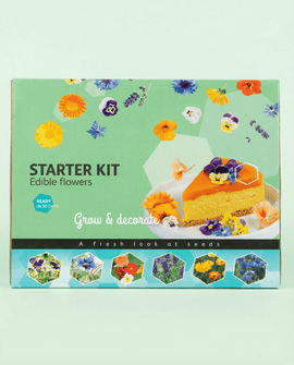 Edible Flower Seeds Kit Borago Officinalis Starter Set
