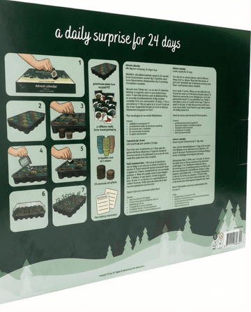 Semi Calendario dell'Avvento 24 Varietà assortite – grow kit di SeedsChoice